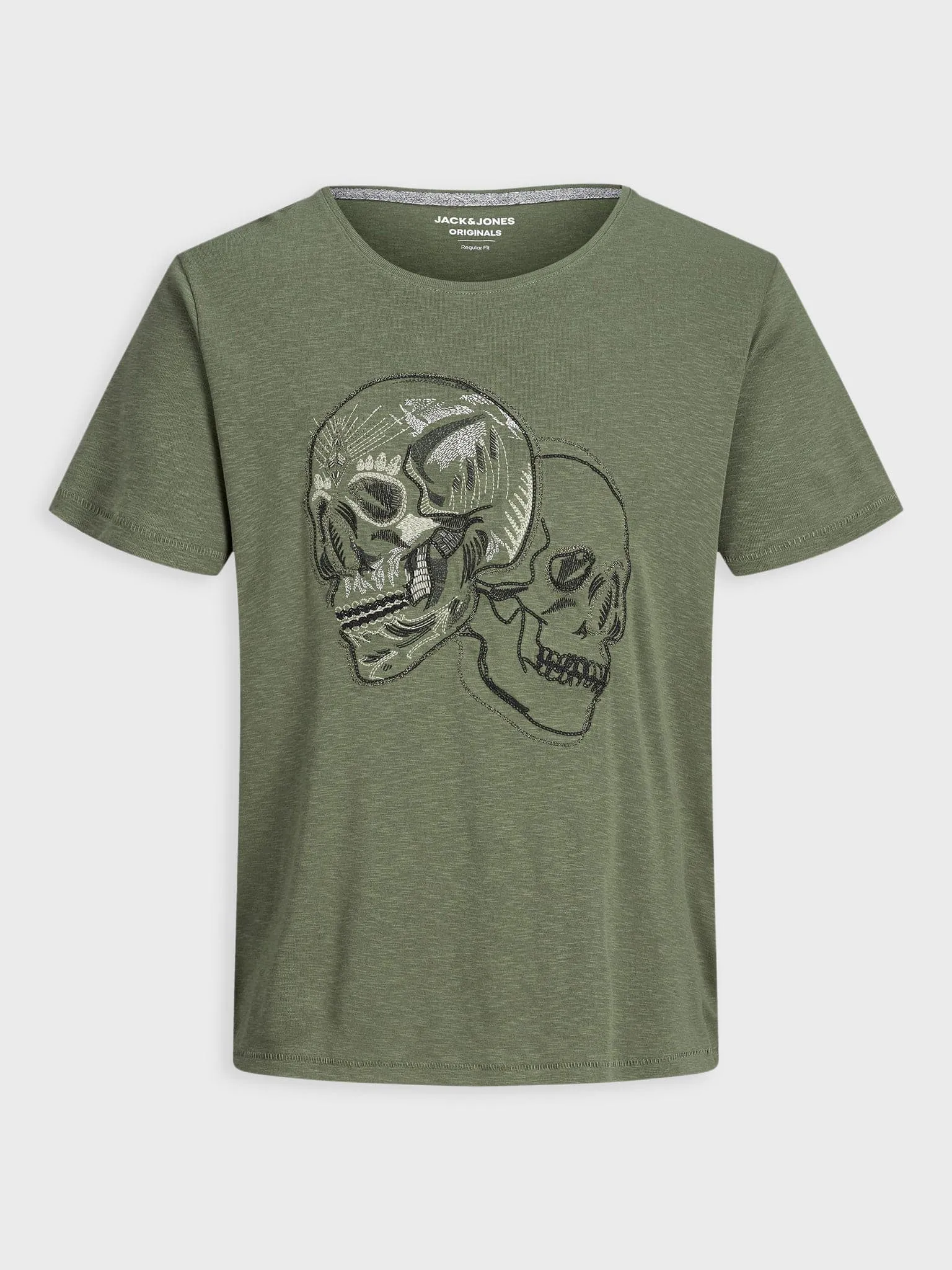 Ανδρικό t-shirt JORMEXA TEE SS CREW NECK BLK 12162809 | 12162809