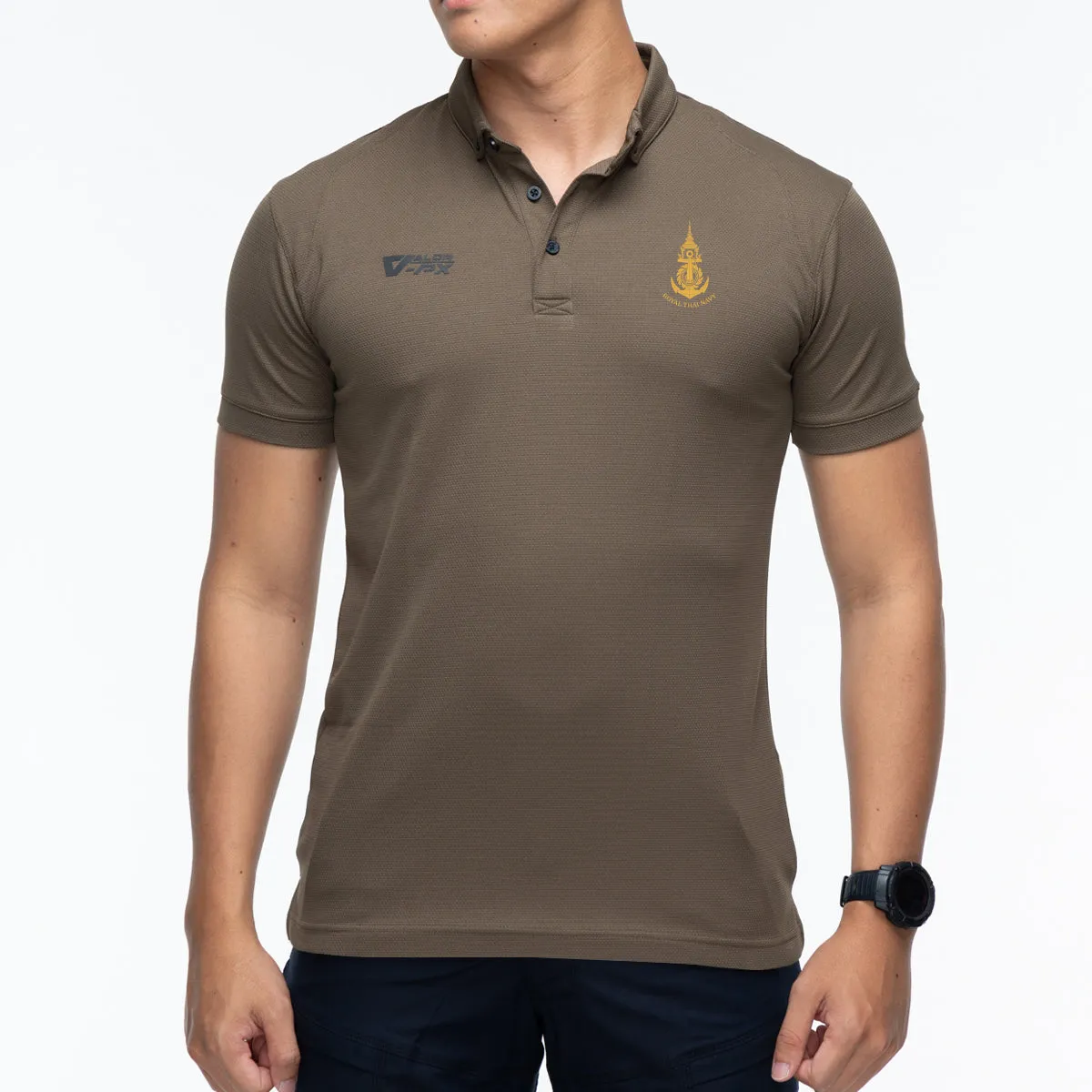 (สกรีนโลโก้ฟรี) หน่วยงานภายใน กองทัพเรือ Valor PX เสื้อโปโล Polo Shirt