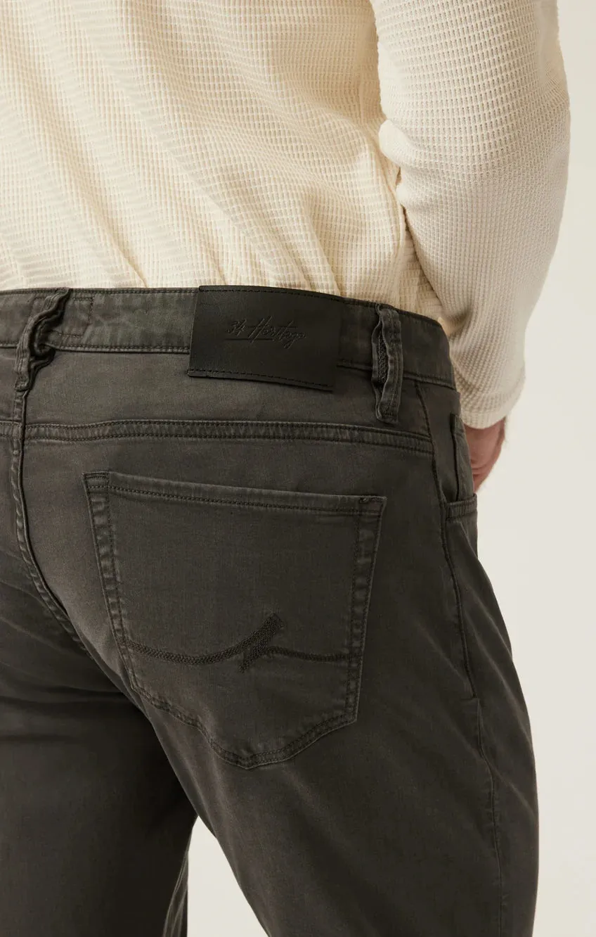 34 Heritage Courage Straight Leg Pants in Ash Twill