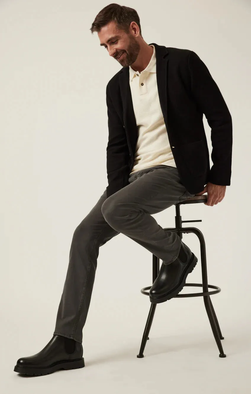 34 Heritage Courage Straight Leg Pants in Ash Twill