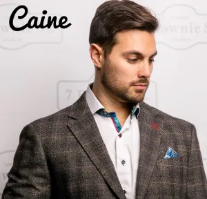 7 Downie Blazer Caine Sports Jacket In Plaid  FW19