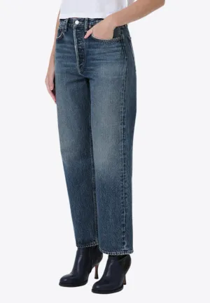 90's Mid-Rise Straight-Leg Jeans
