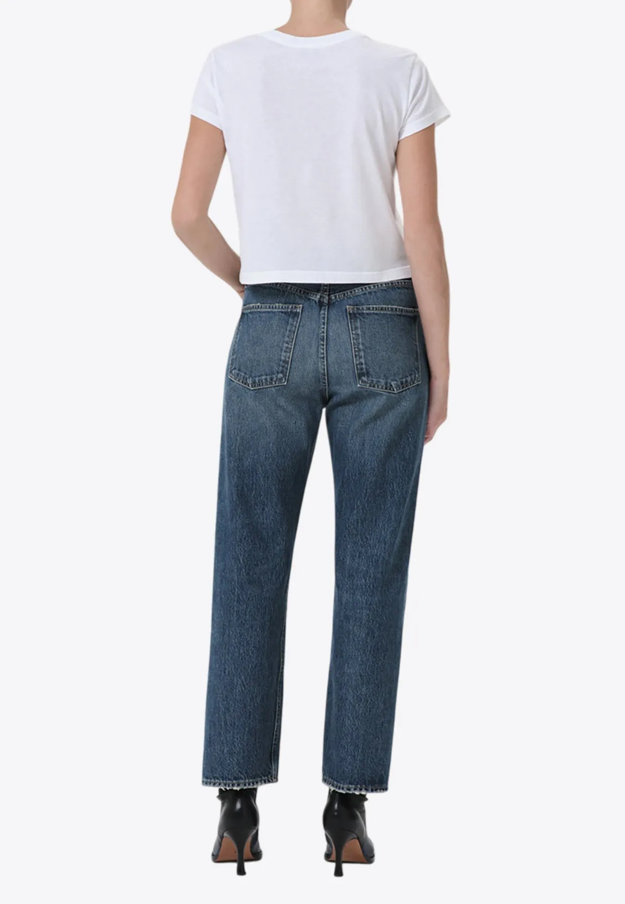 90's Mid-Rise Straight-Leg Jeans