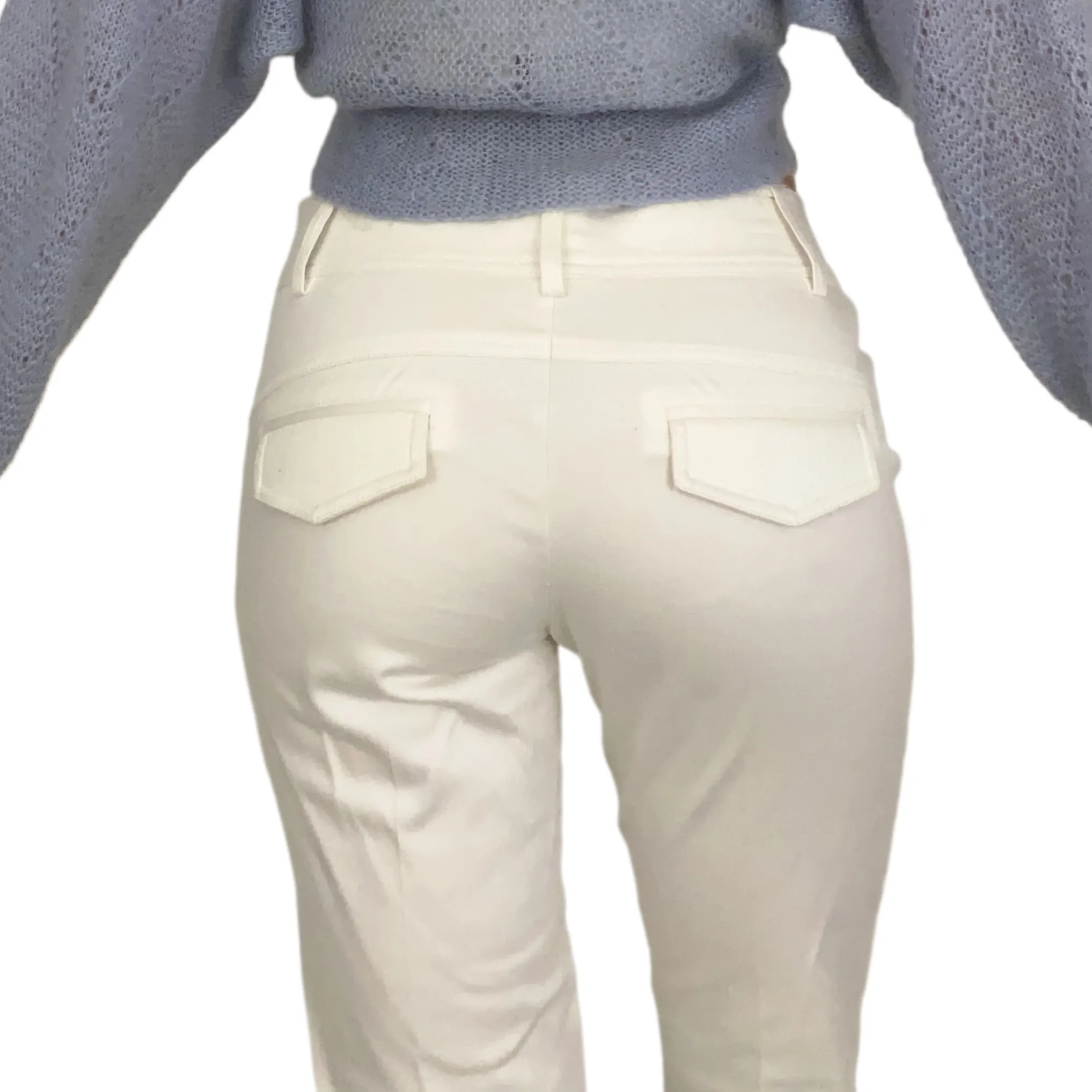 90's White Trousers (S)