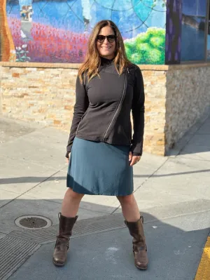 A-Line Midi Skirt