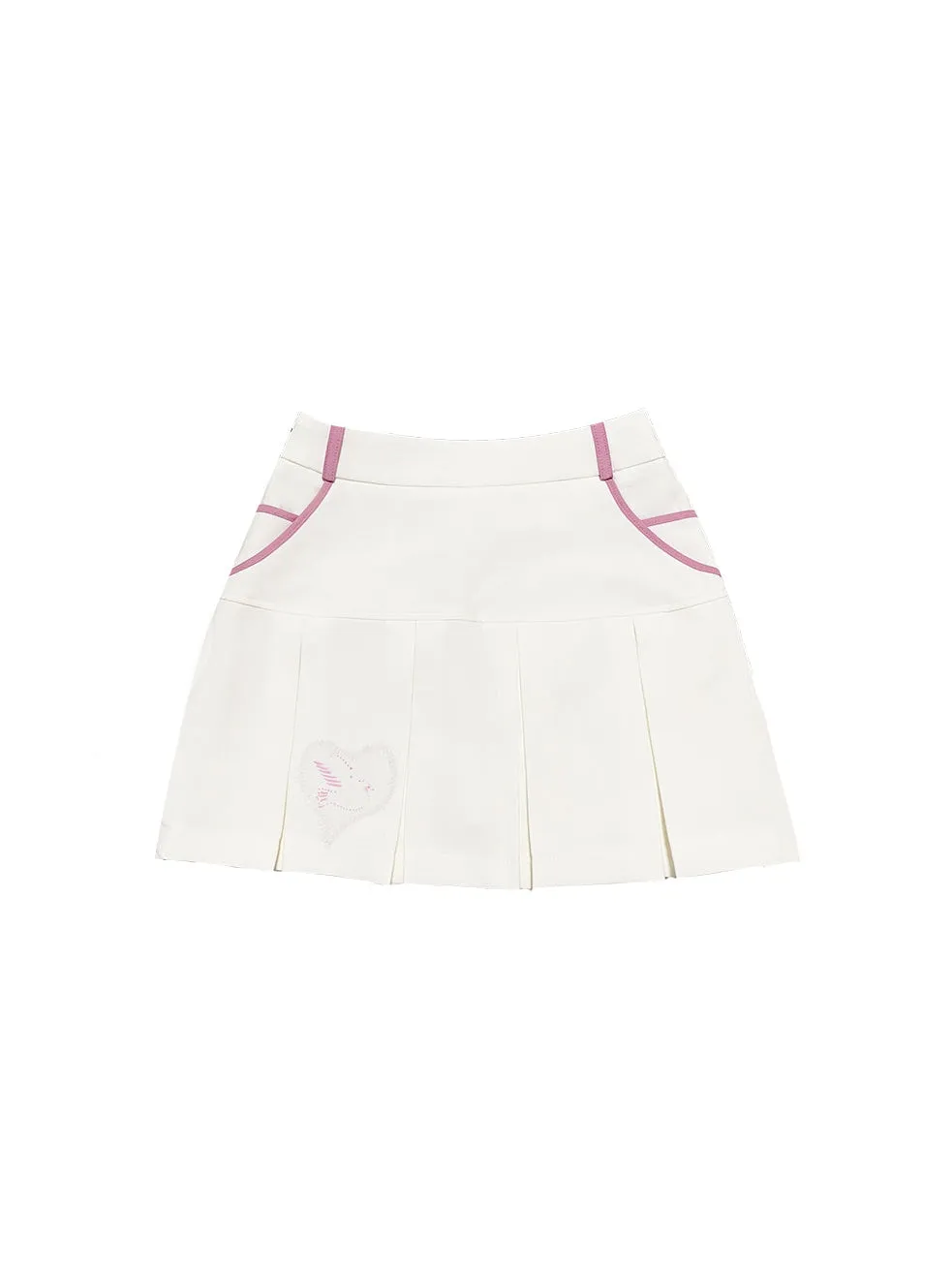 A-line Pleated Skirt