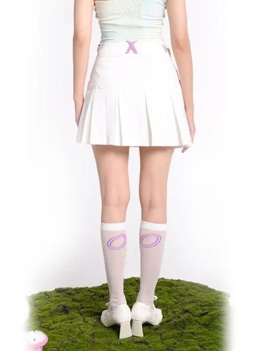 A-line Pleated Skirt