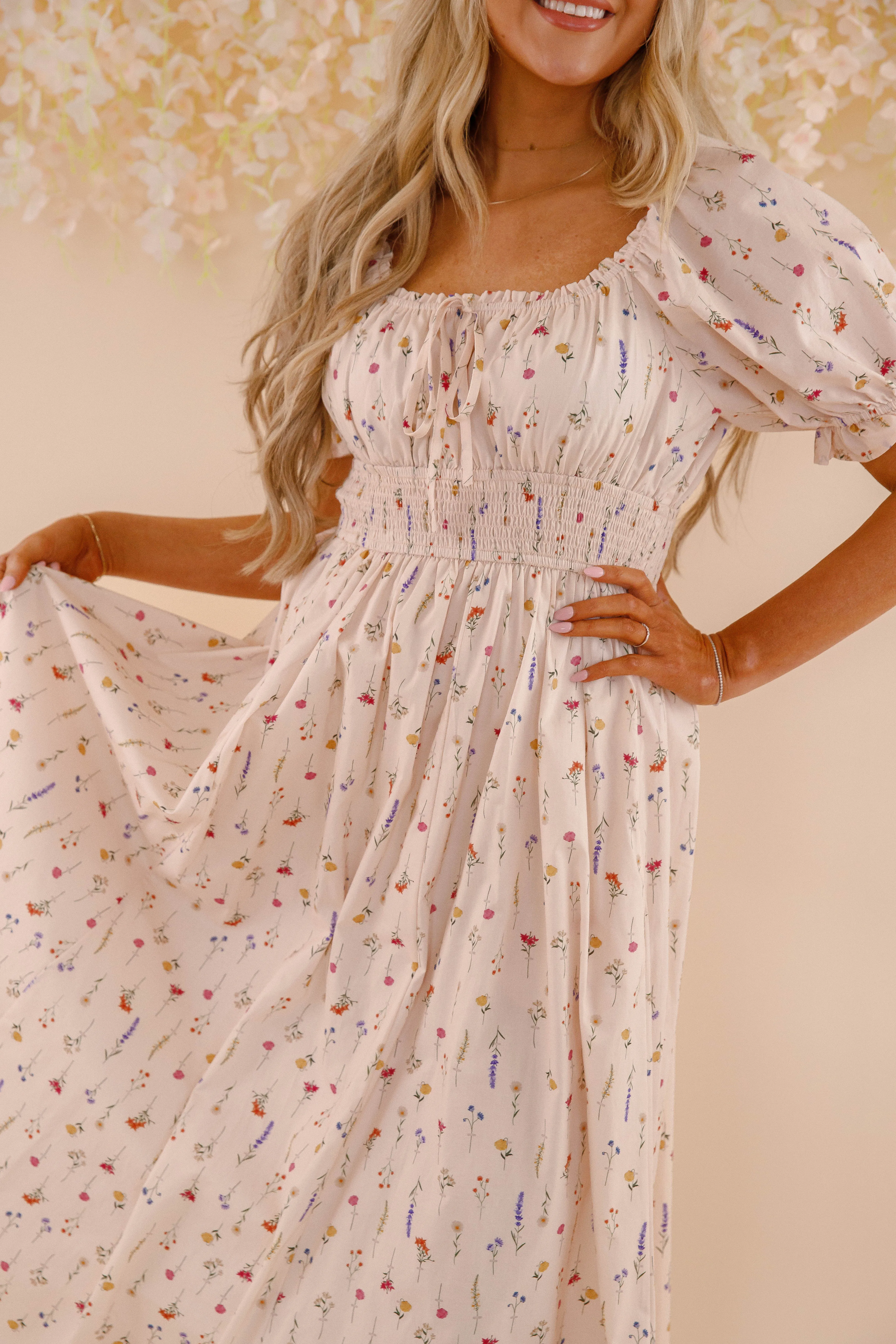 A Springtime Dance Maxi Dress Urban Look