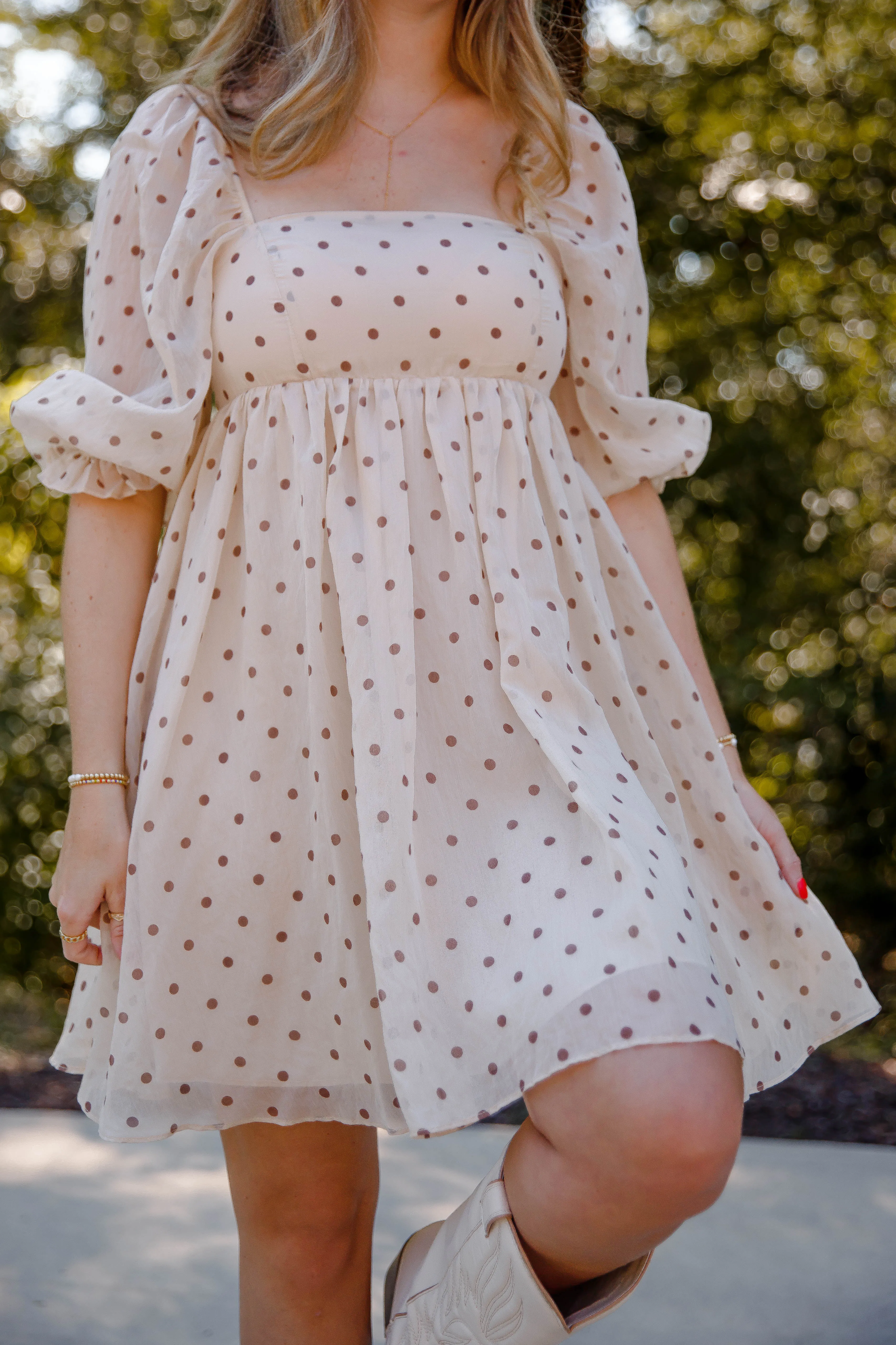 Delicate Tone Trend-Inspired A Subtle Reminder Dress