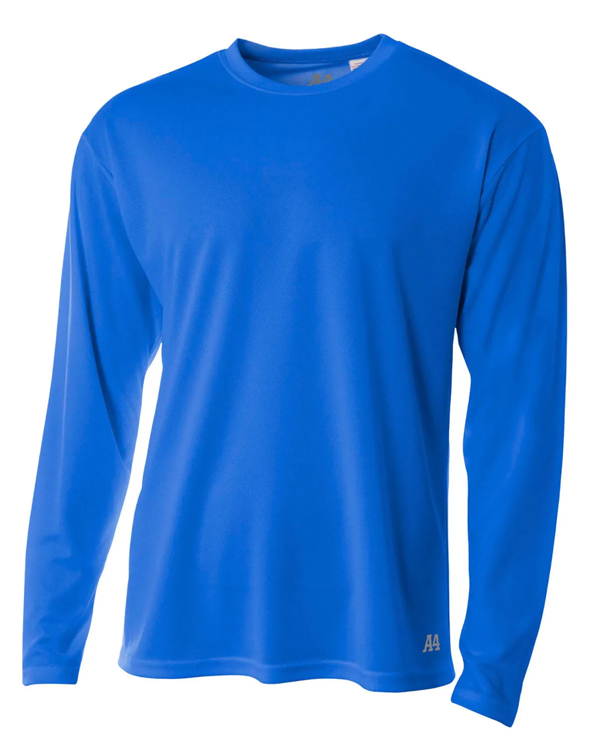 AB - A4 Men's Birds-Eye Mesh Long Sleeve T-Shirt