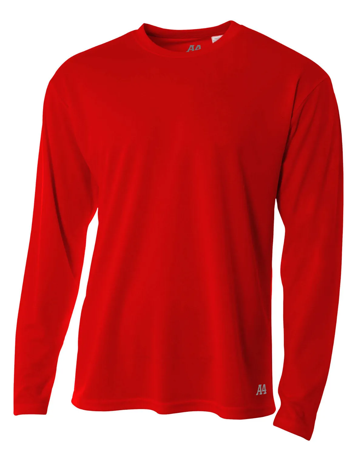 AB - A4 Men's Birds-Eye Mesh Long Sleeve T-Shirt