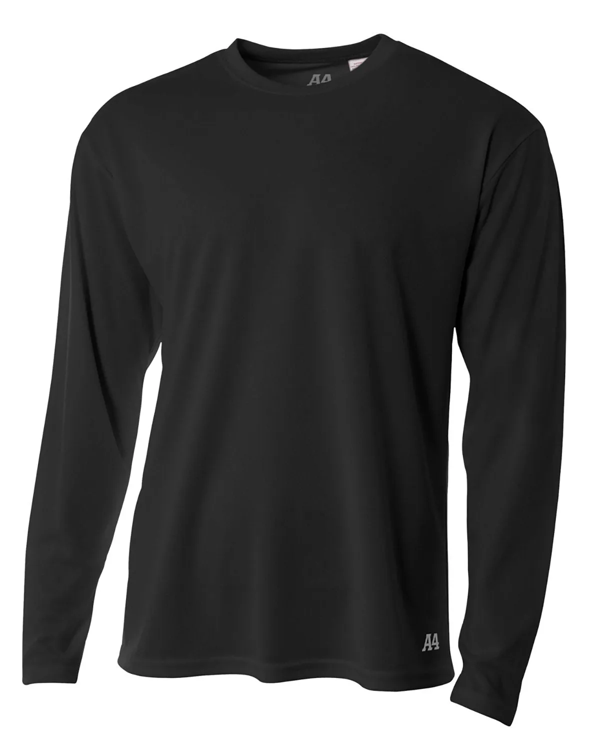 AB - A4 Men's Birds-Eye Mesh Long Sleeve T-Shirt