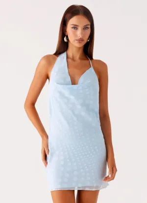 About Today Mini Dress - Blue Comfortable Style
