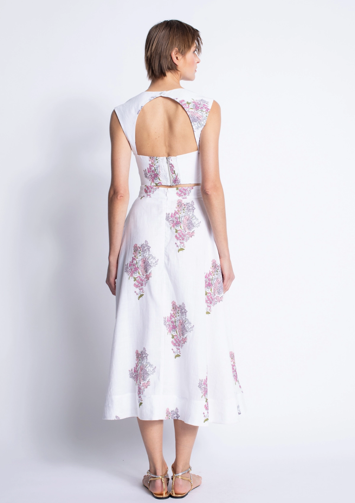 sport chic Lined interior Ada Print Skirt