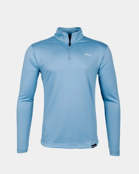 Blue Shadow Classic Quarter Zip Reflective Accent Trim SoftTouchBrushedInterior