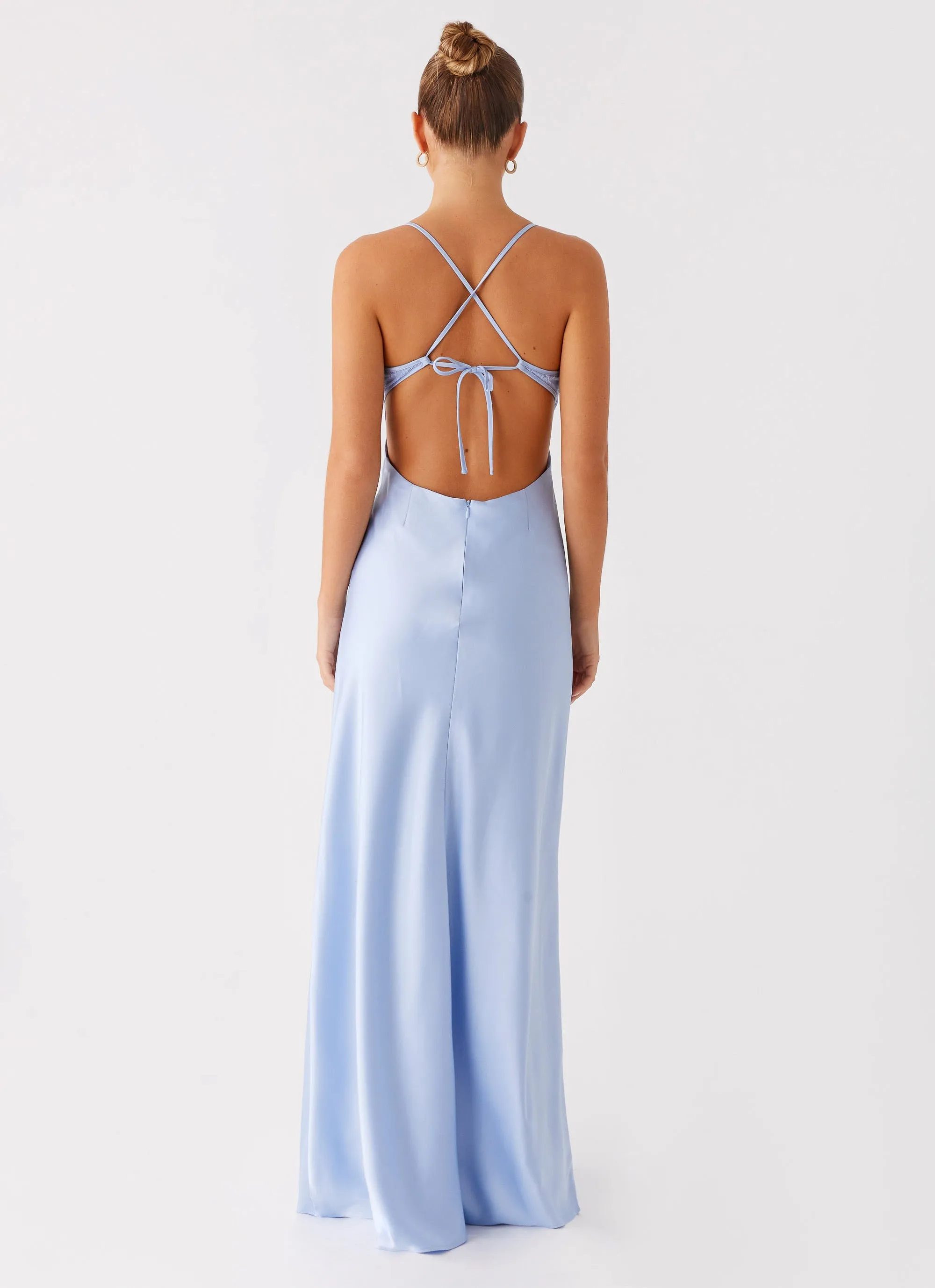 Relax Tones Joanie Maxi Dress - Blue