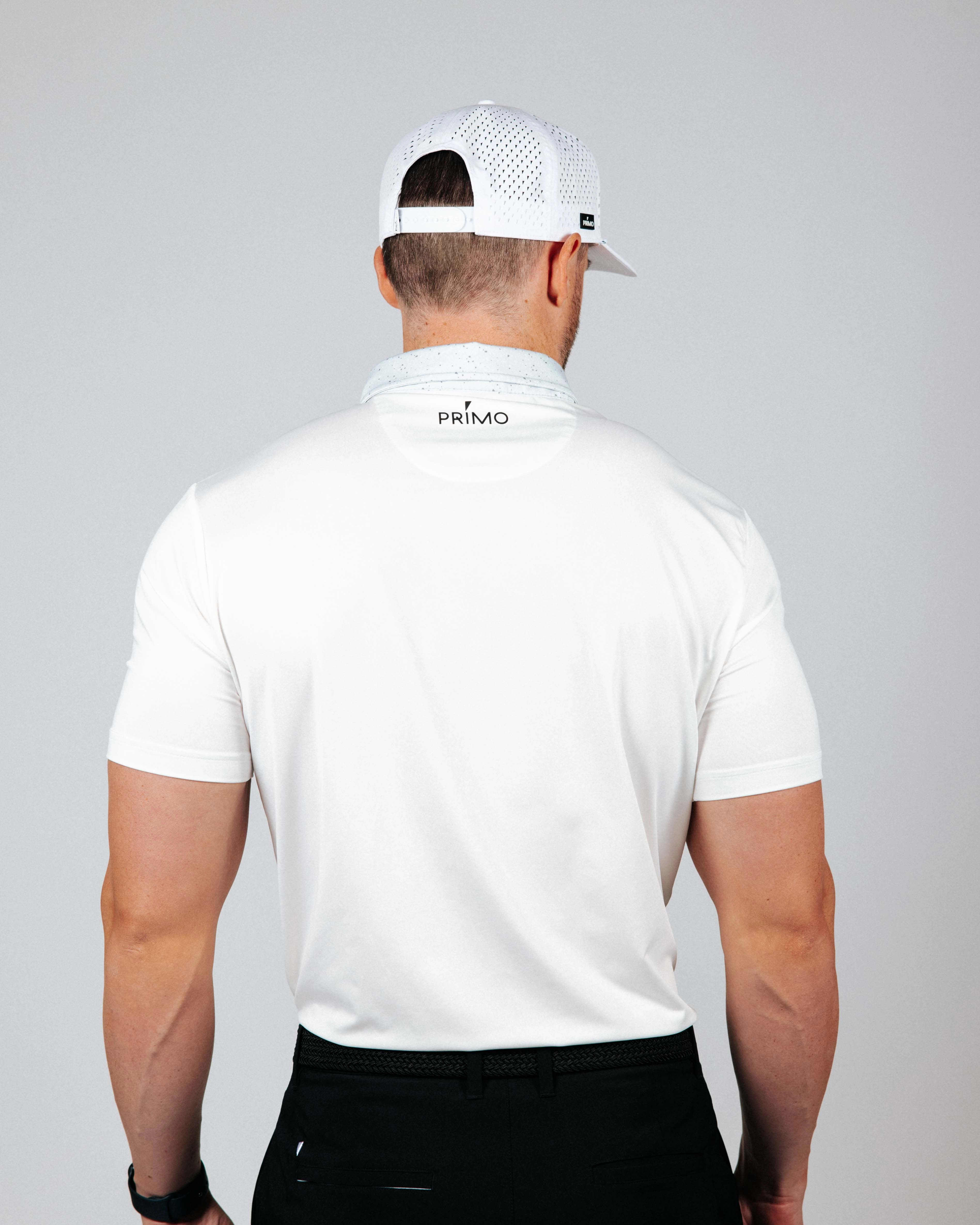 Stretch Knit Fabric Wrinkle Free Weave Ace Classic Polo