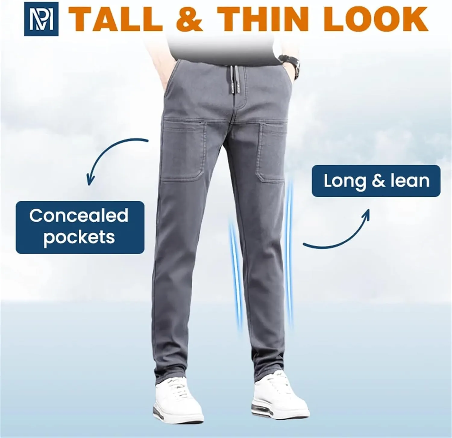 Acegents Black Multi-Sport Cargo Pants - Men's High Stretch Multi-Pocket Durable Cargo Pants