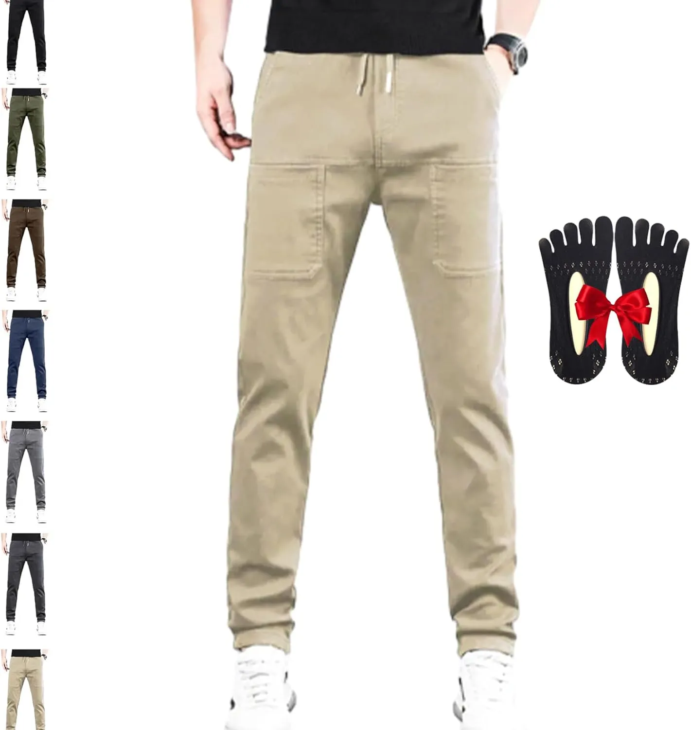 Acegents Cargo Pants, Acegents Mens Pants, Multipants - High Stretch Multi-Pocket Durable Cargo Pants