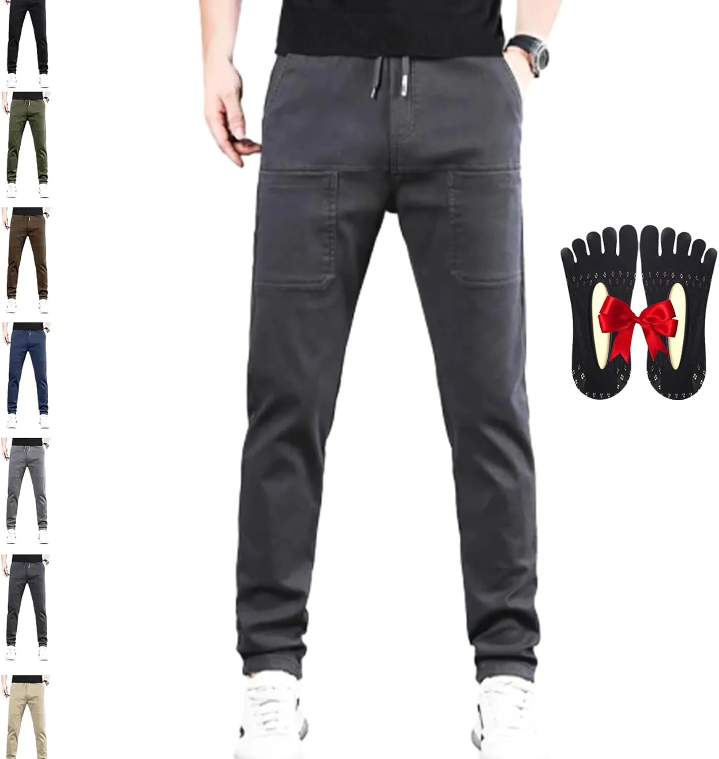 Acegents Cargo Pants, Acegents Mens Pants, Multipants - High Stretch Multi-Pocket Durable Cargo Pants