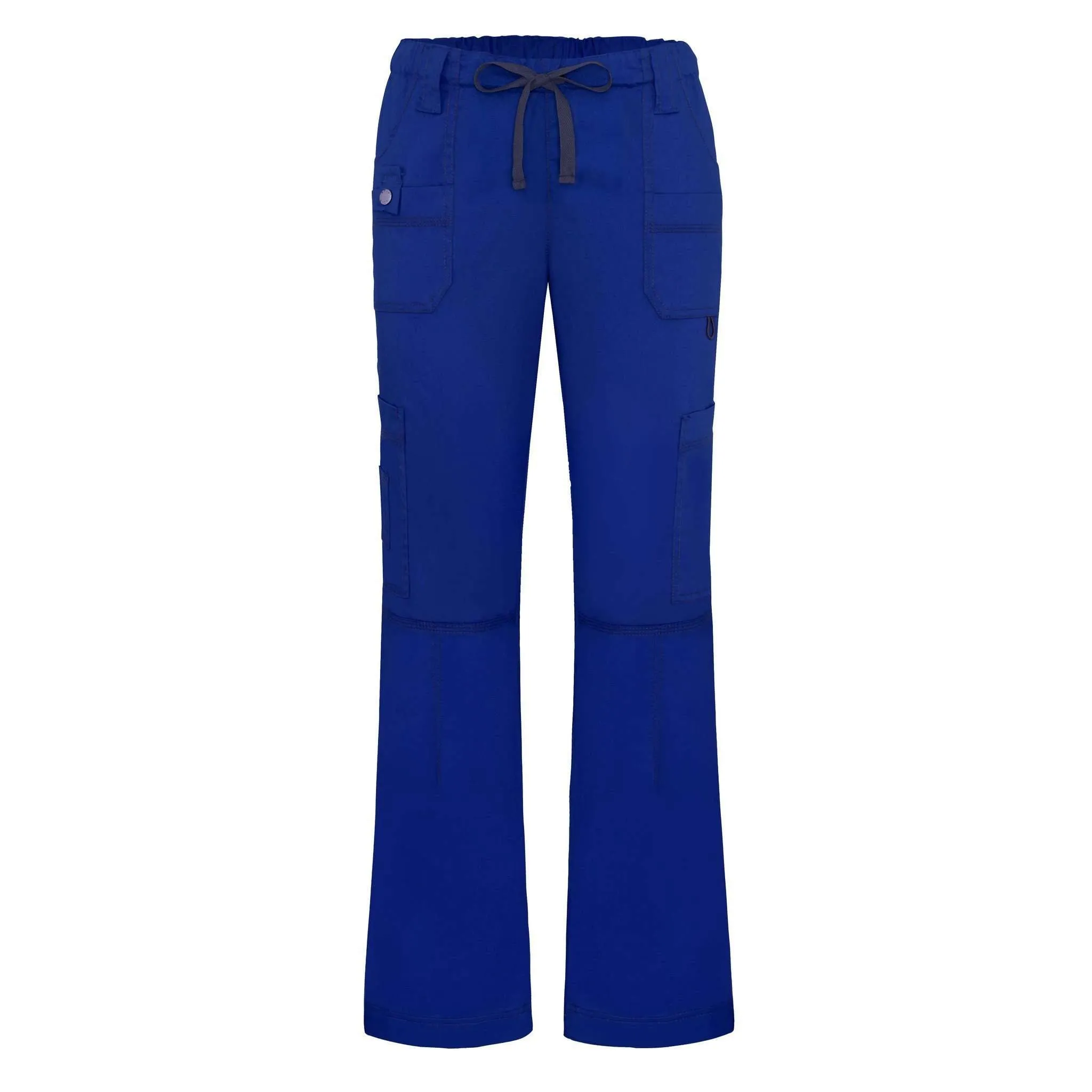 Adar Pop-Stretch Junior Fit Low Rise Multi Pocket Straight Leg Pants Petite