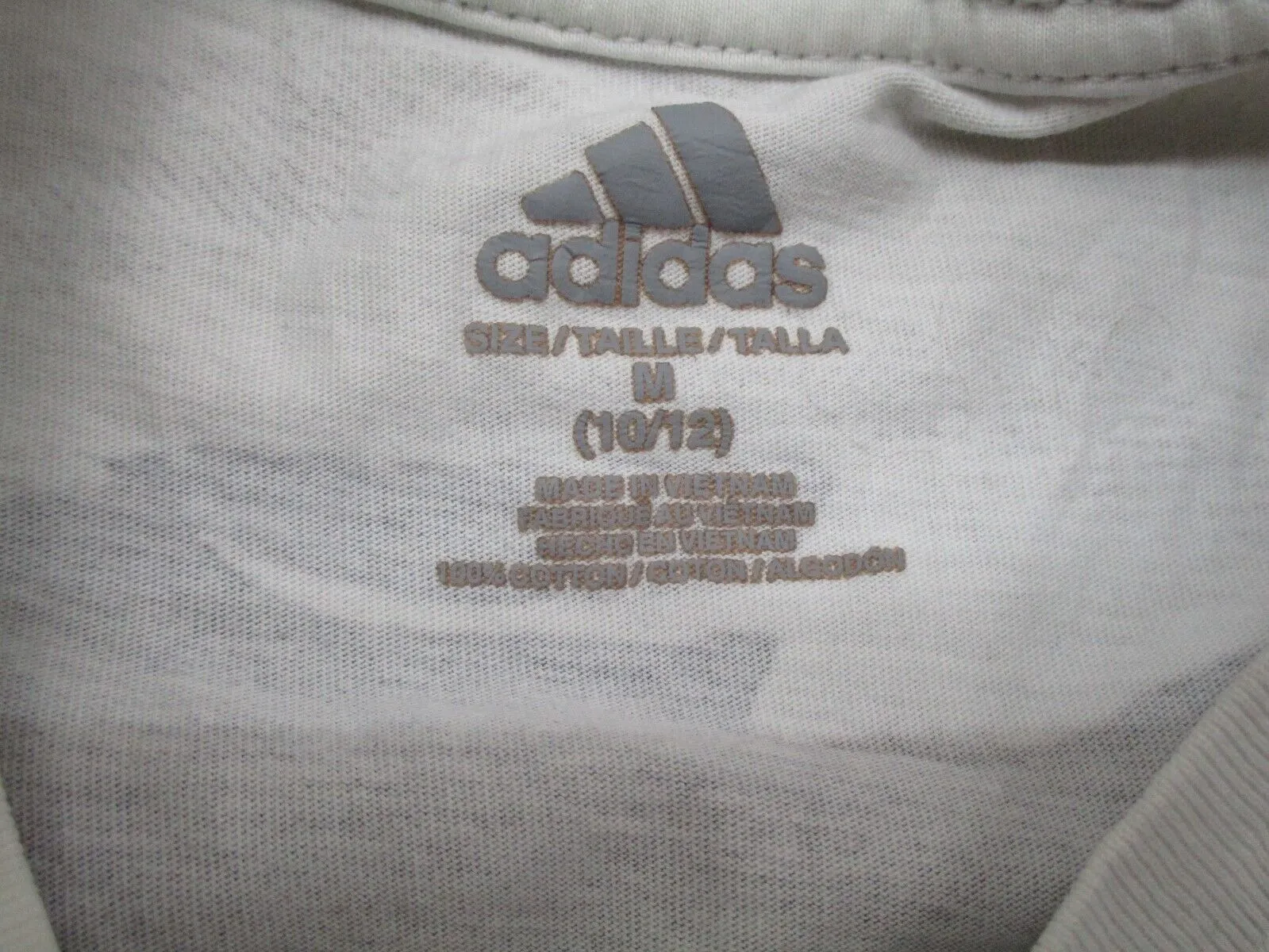 Adidas Camouflages Sports T- Shirt Boys Medium Multicolor Sports Logo T-Shirt