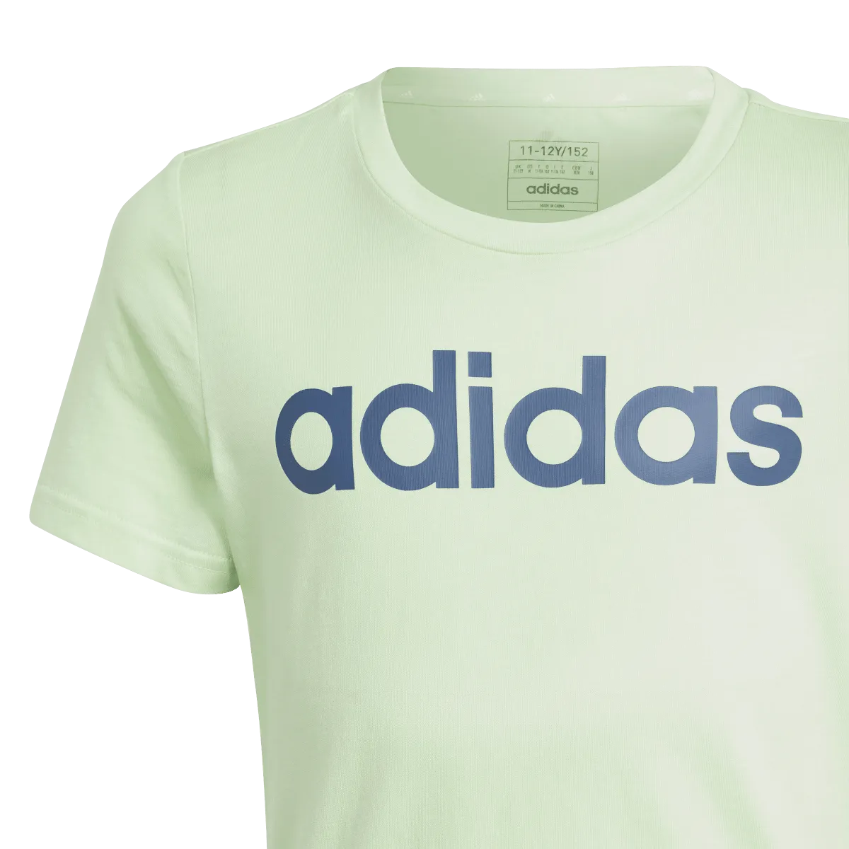 adidas Linear Tee - Girls - Semi Green Spark/Preloved Ink