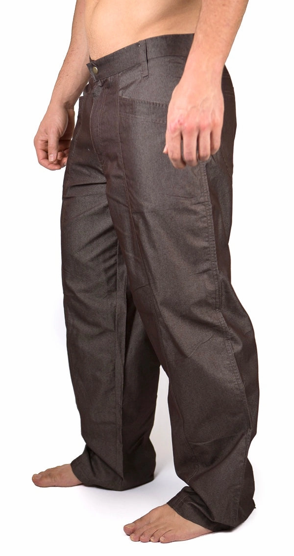 Heathered Pant Barrel Waist All Occasion