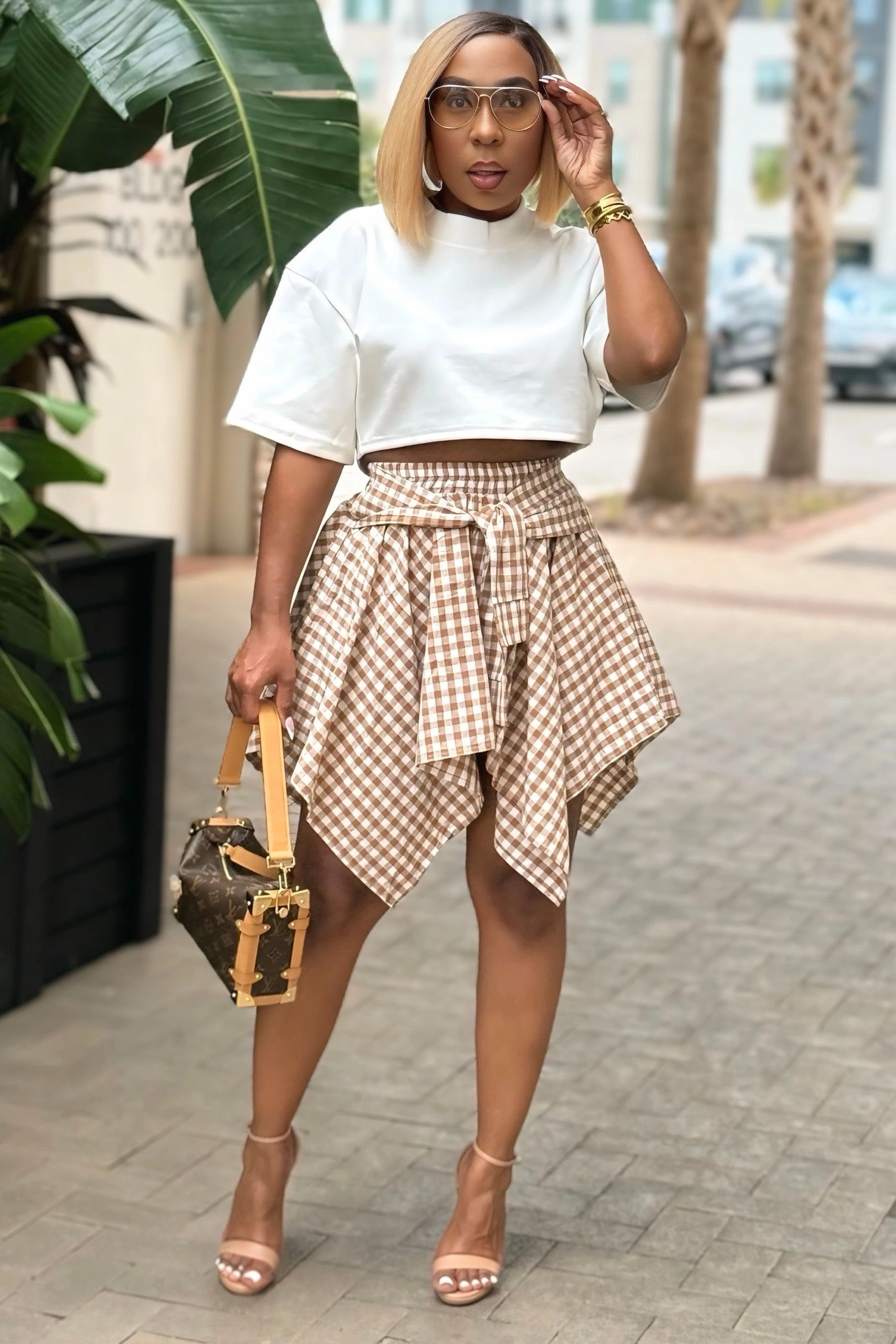 Chloe Luxury Heavy Knit Crop Top LowMaintenanceFabric