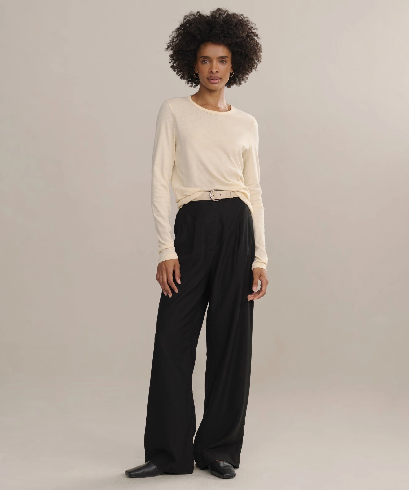 Long-Sleeve Slim Tee Quick Dry Tech