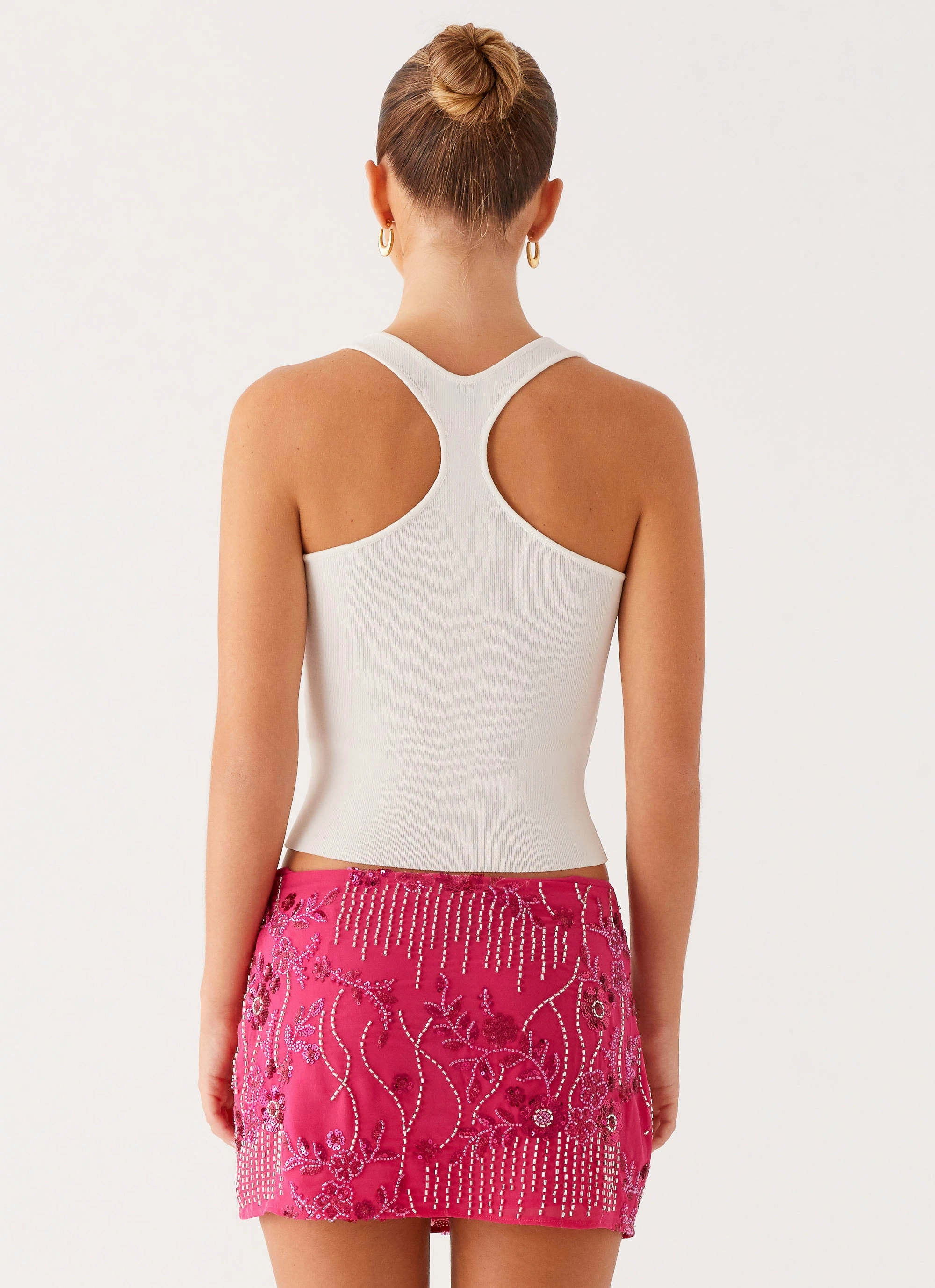 Hip Friendly Pockets Adored By You Mini Skirt - Fuchsia