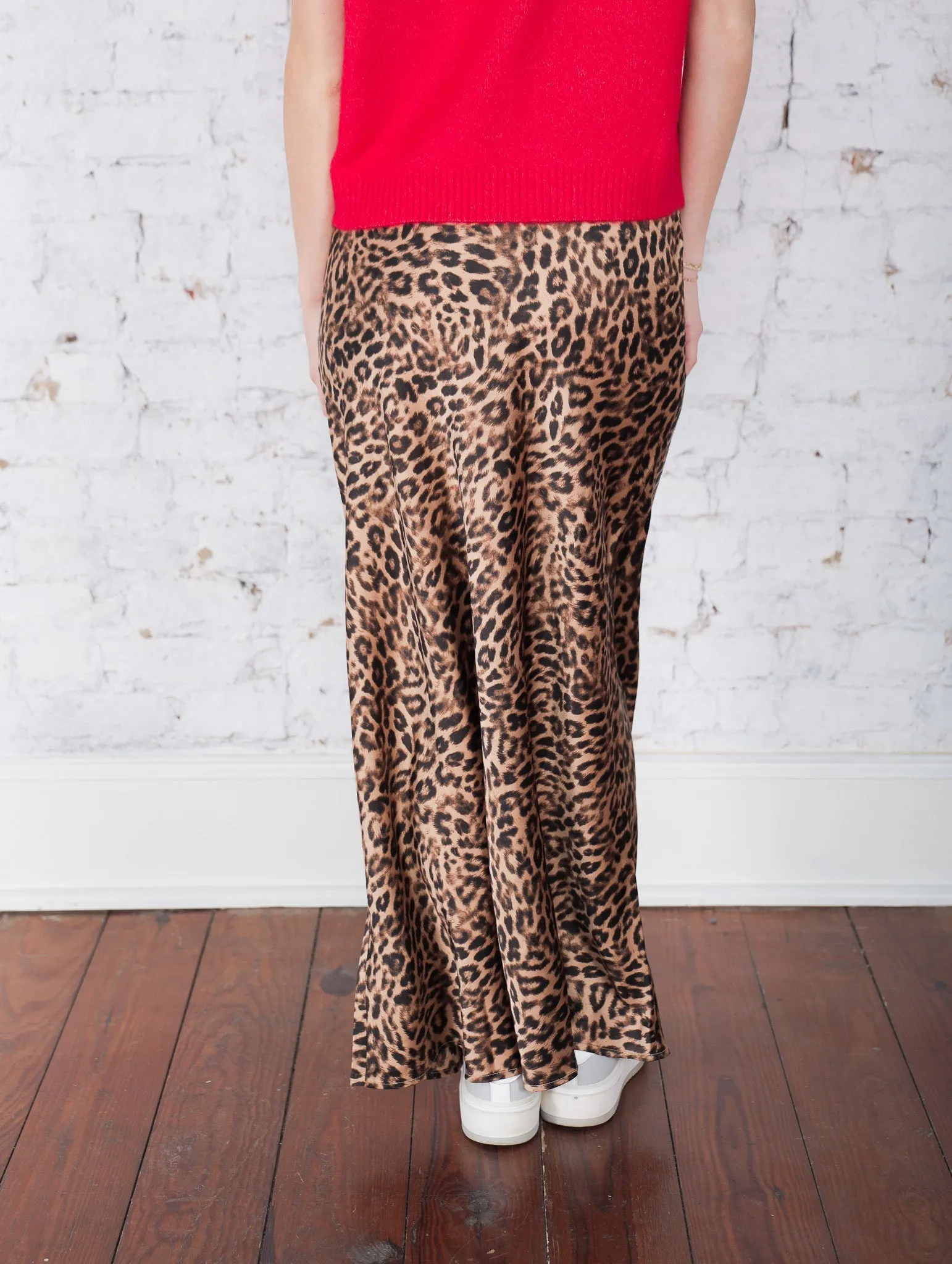 Adrian Leopard Skirt