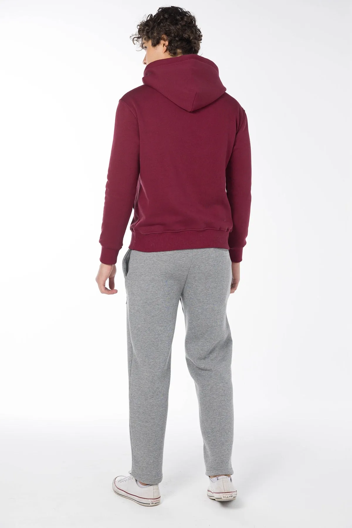 AEROPOSTALE NY SHIELD JOGGER SWEATPANTS-MEDGREY