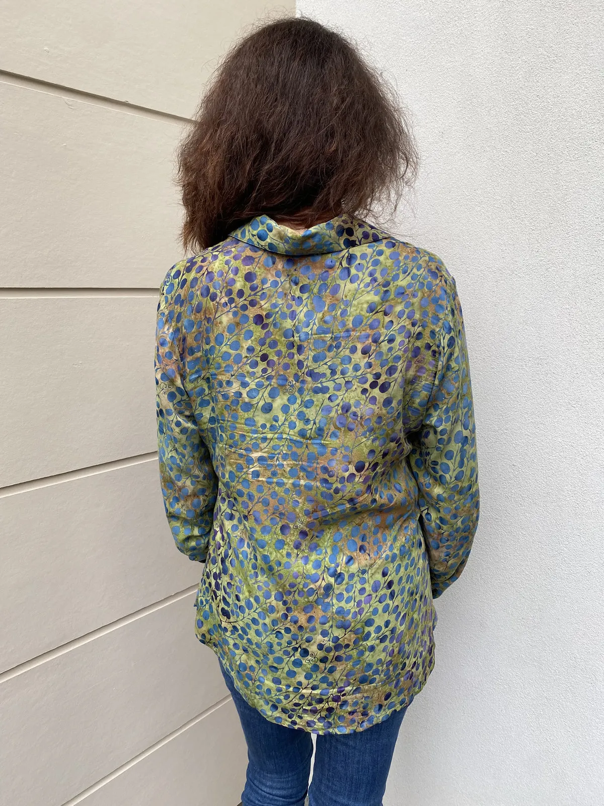 Alesha Shirt Blueberries