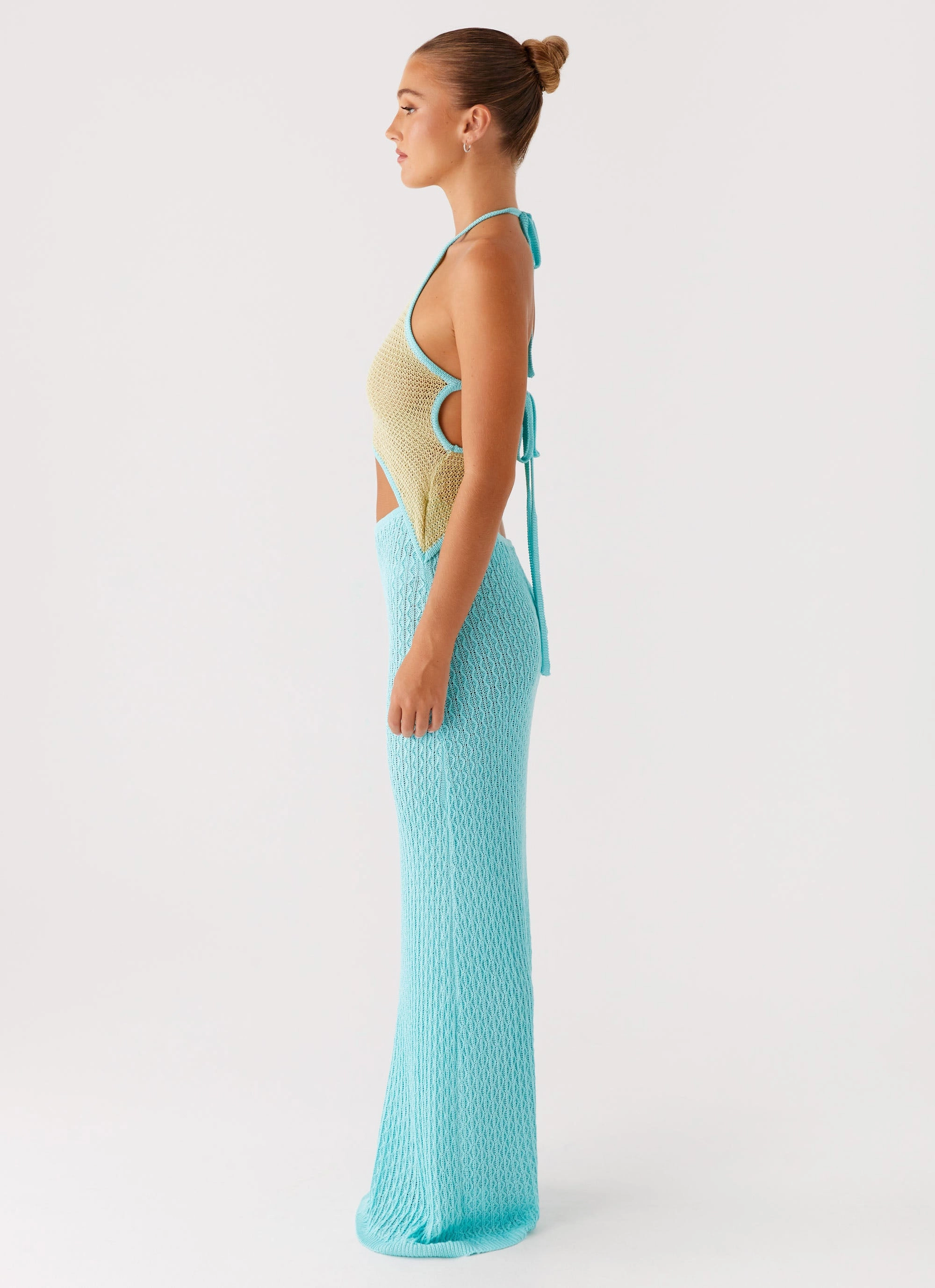 Alexia Knit Maxi Dress - Multi Silky Finish
