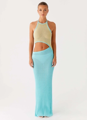 Polished look dress Alexia Knit Maxi Dress - Multi
