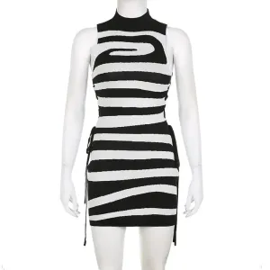 Alexis Sleeveless Knit Mini Dress