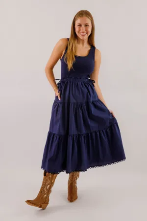 Fine Details understated look All Thanks To Me Midi Dress