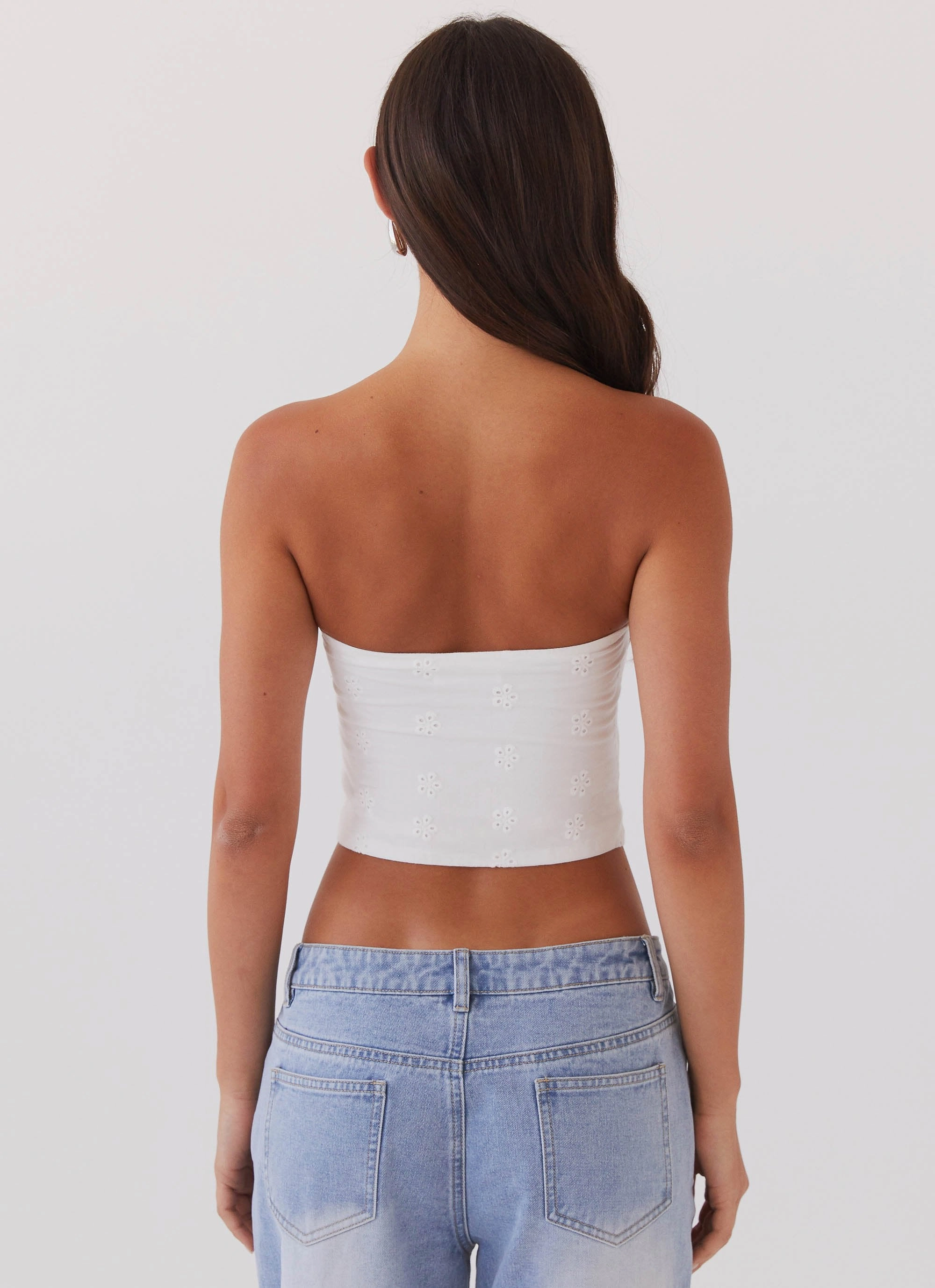 All My Affection Bustier Top - Pink Ribbon BondedSeams FlexibleMobility
