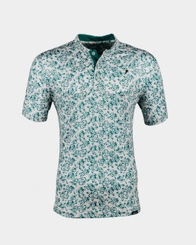 AdjustableNeckline Aloha Blade Collar Polo