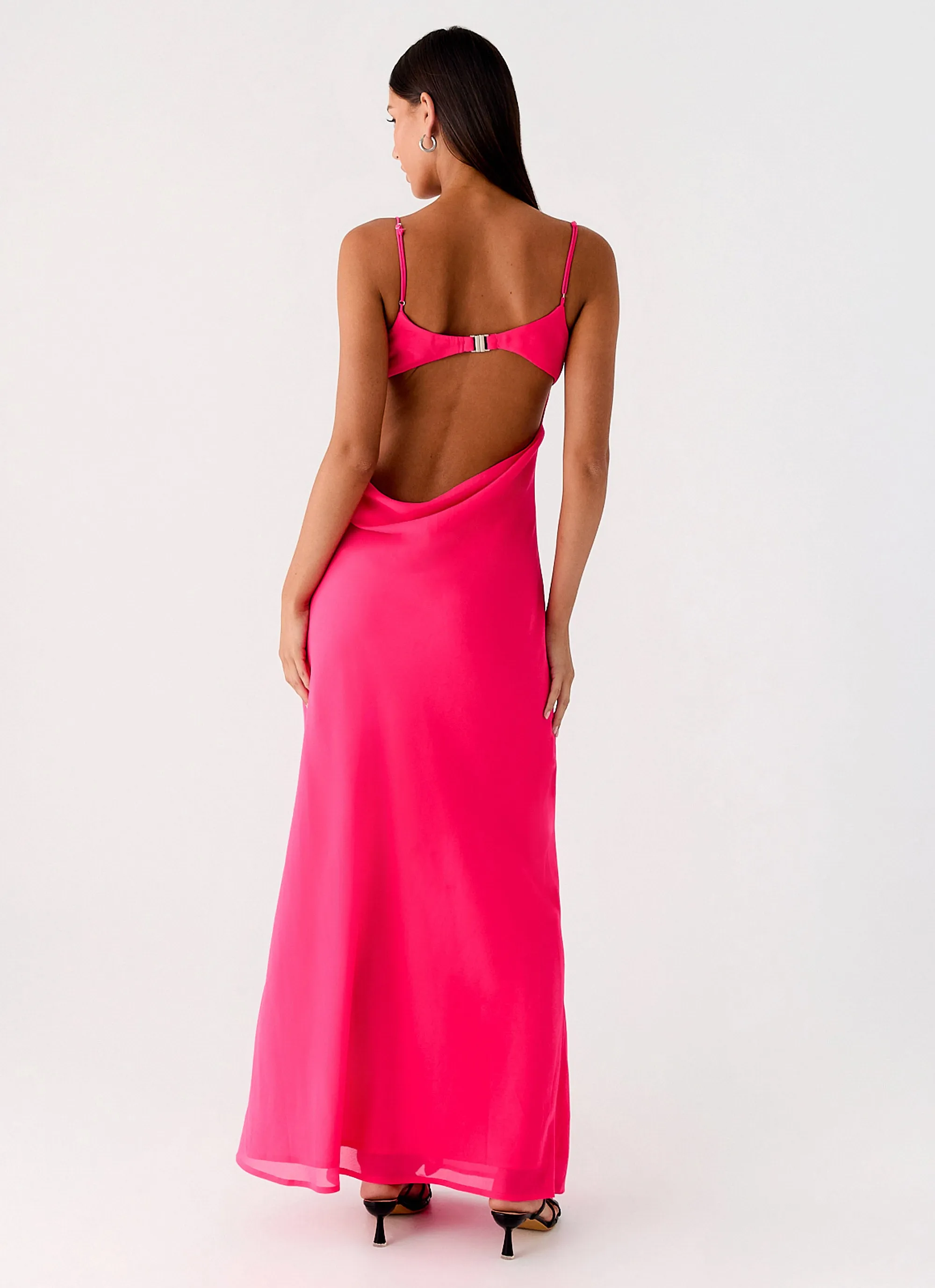 Alouette Maxi Dress - Fuchsia Modern Motion