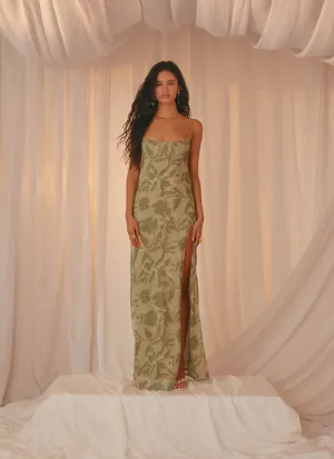 Alouette Maxi Dress - Jade Fern Vintage Vibe