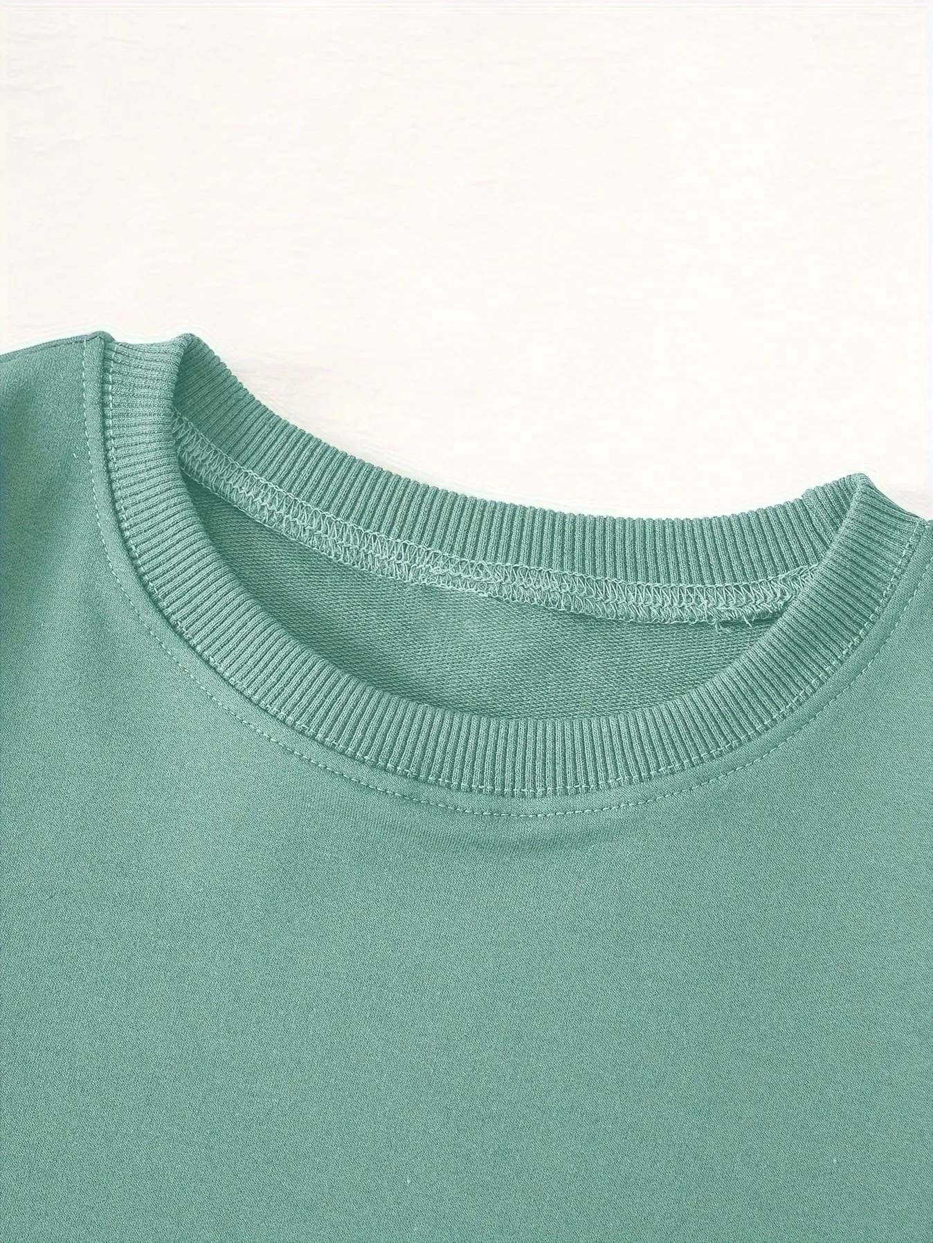 Alphabet Print Casual Crew Neck Long Sleeve Tee
