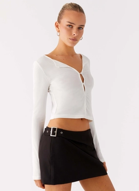 High Quality Material Aluna Mini Skirt - Black