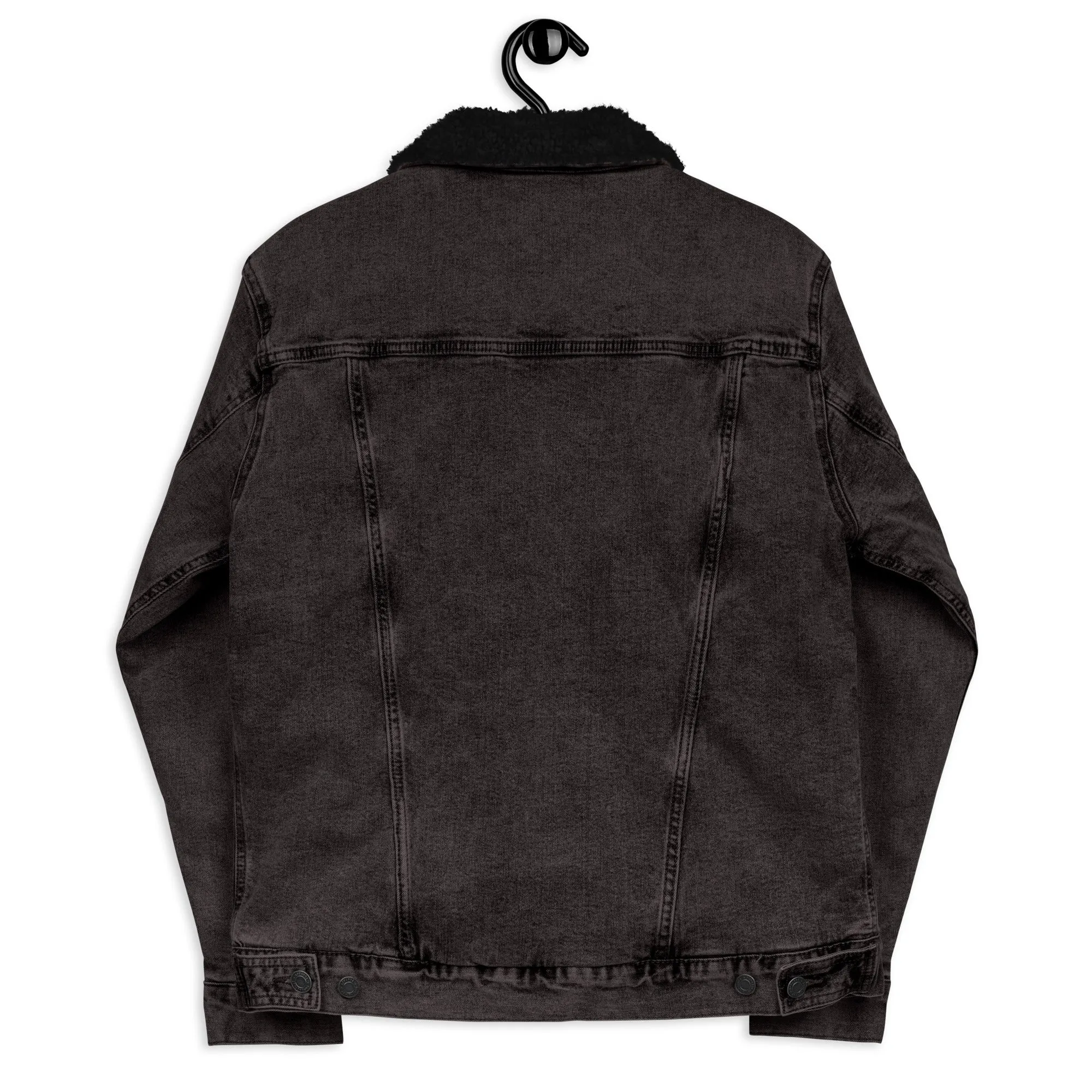 ALWAYS LOOK UP Unisex Denim Sherpa Jacket
