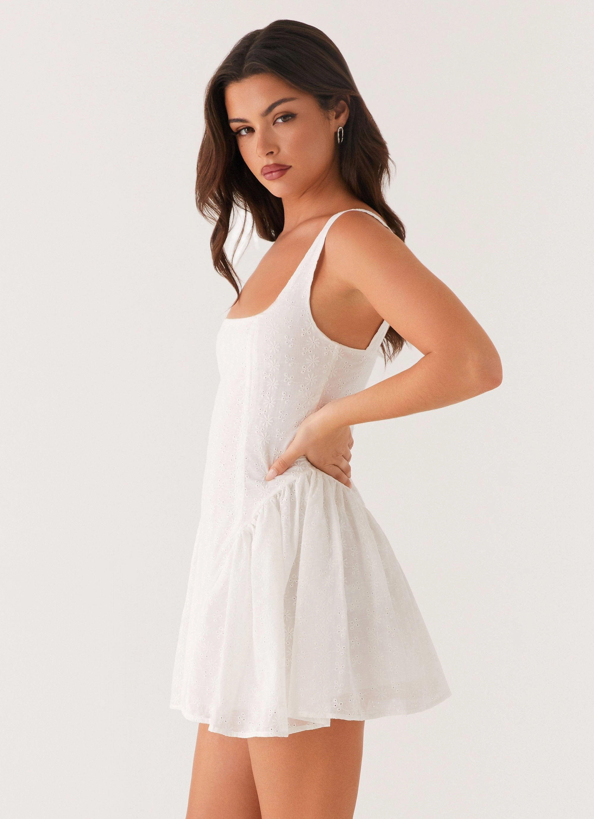Essential Piece Alyssa Mini Dress - White