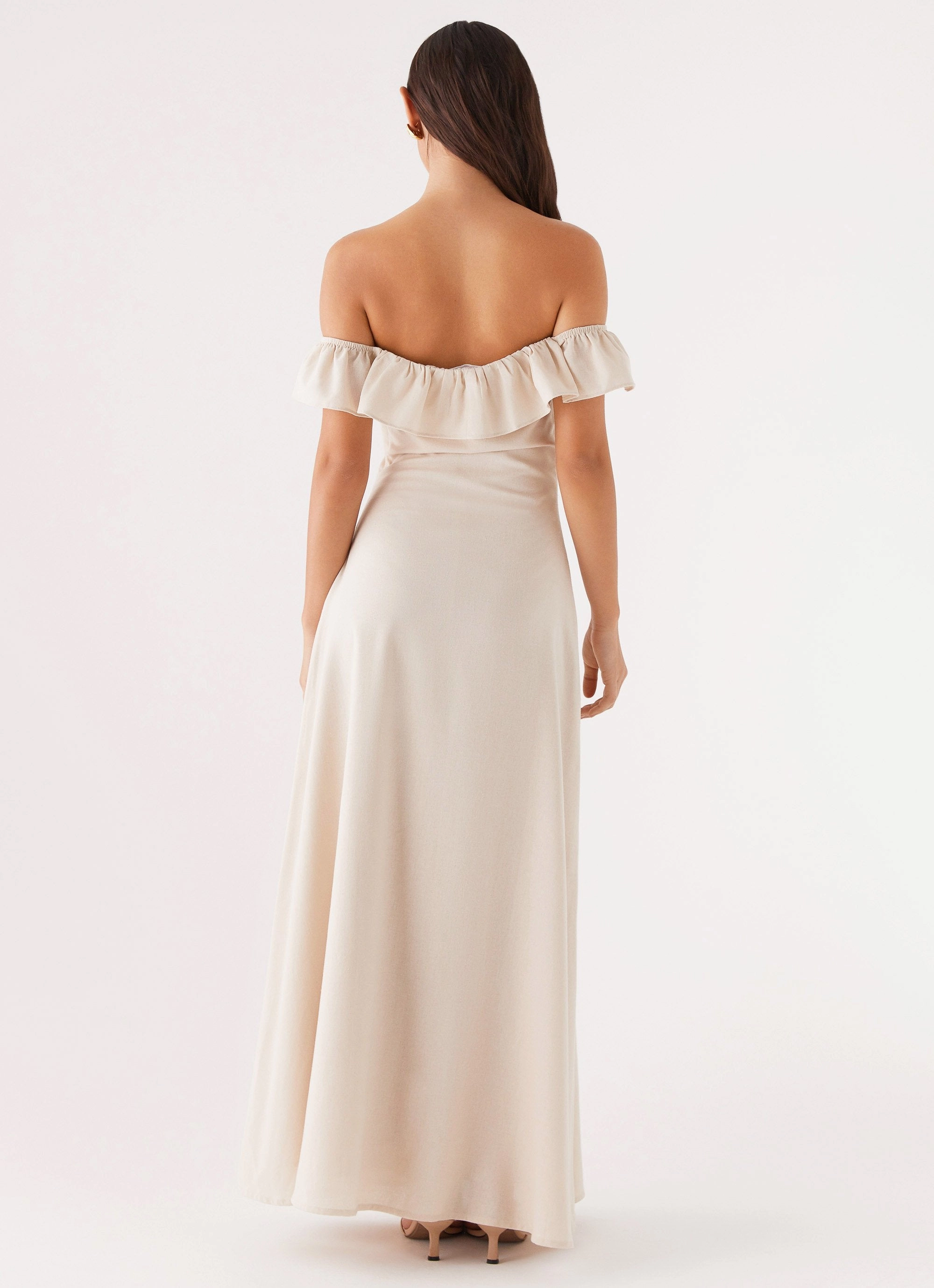 Church Proper Amarosa Linen Maxi Dress - Natural