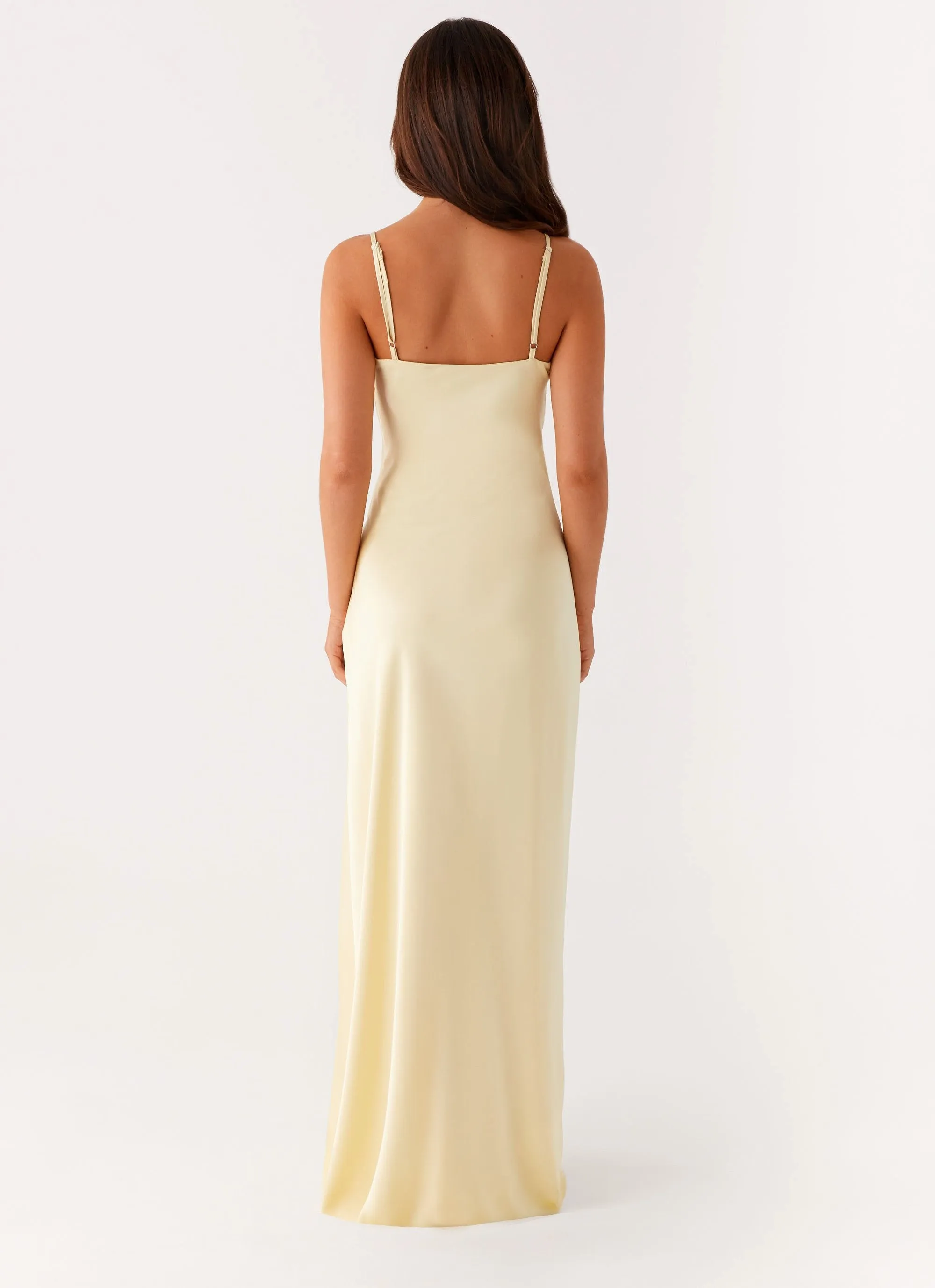 Relaxing Style Elona Maxi Dress - Baby Yellow