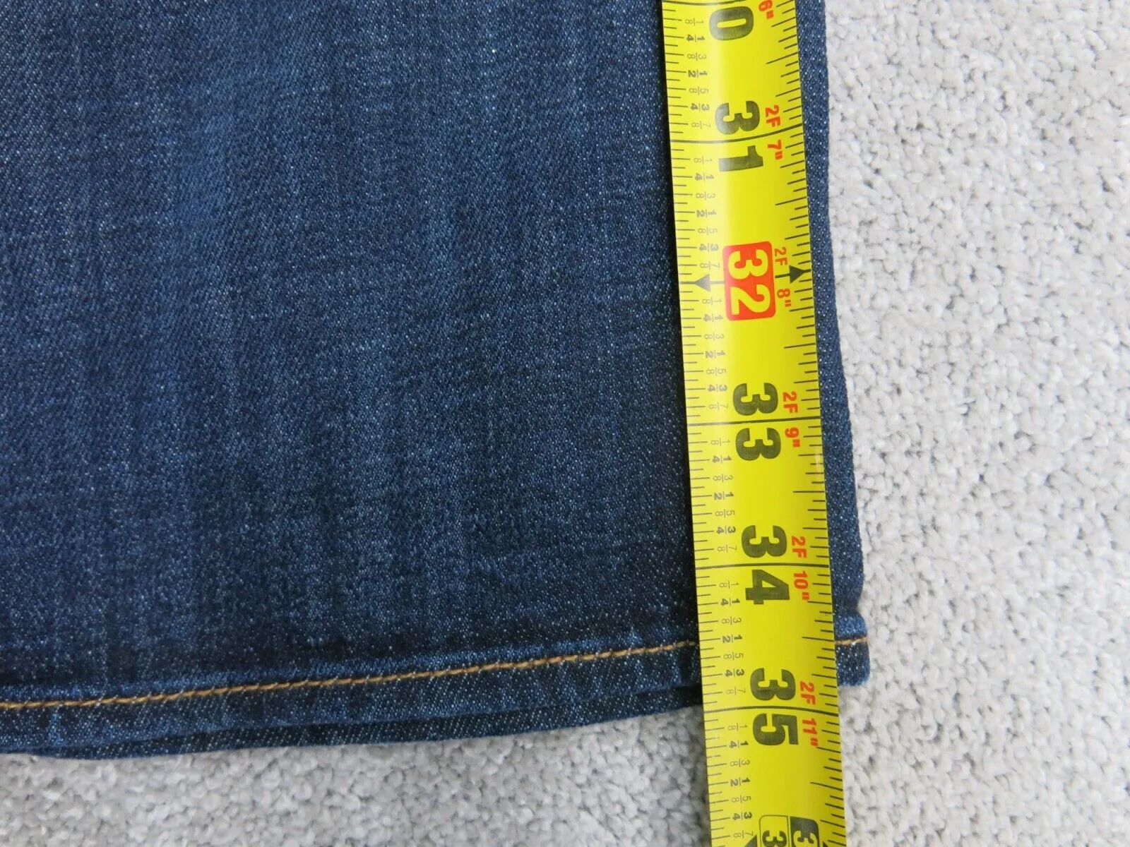 American Eagle Outfitters Womens Jeans Denim Straight Leg Mid Rise Blue Size 12