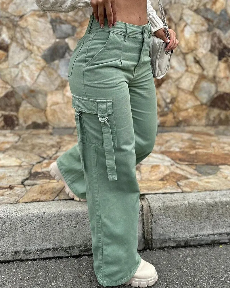 American Hot Street Hipster Fashion Retro Pants